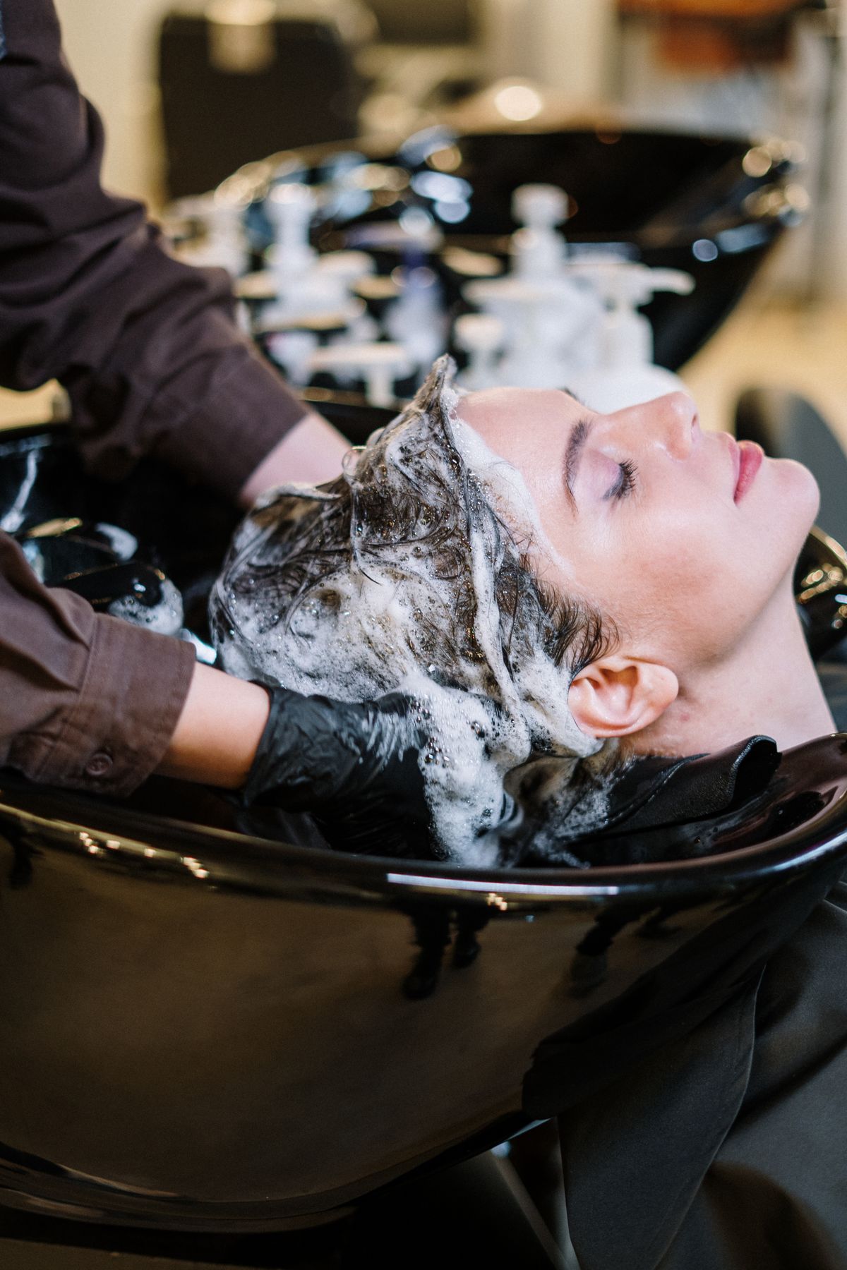 Nail salon treatment space